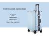 Großvolumiger geräuscharmer Spinner Aluminiumkoffer - 24" sturzsichere Reisetasche, 20" Handgepäck