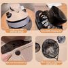 Dual Fan Wide Brim Sun Cap Breathable Adjustable Visor Cap Cooling Fisherman Hat  Fishing