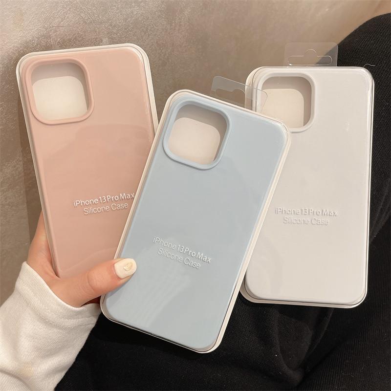 Coque Silicone Bumper Pour IPhone - Modèles 6 à 14 Pro Max, Protection Anti-choc, Compatible Qi