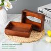 Wooden Tissue Box Holder: Eco-Friendly Design for Living Room, Coffee Table, or Office Desk