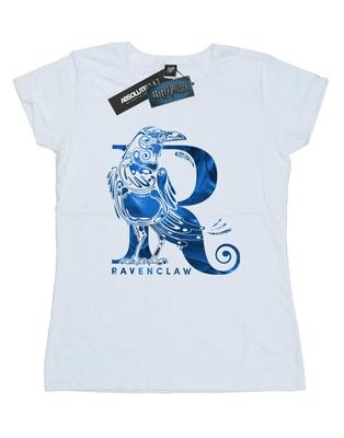 Womens/Ladies Ravenclaw Raven Cotton T-Shirt