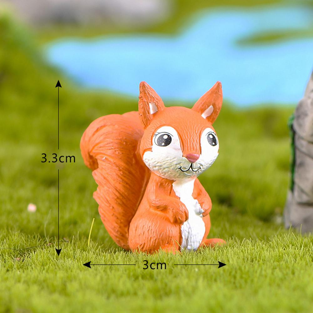 Künstliche Eichhörnchen Simulation Tiere Modell Spielzeug Garten Dekor