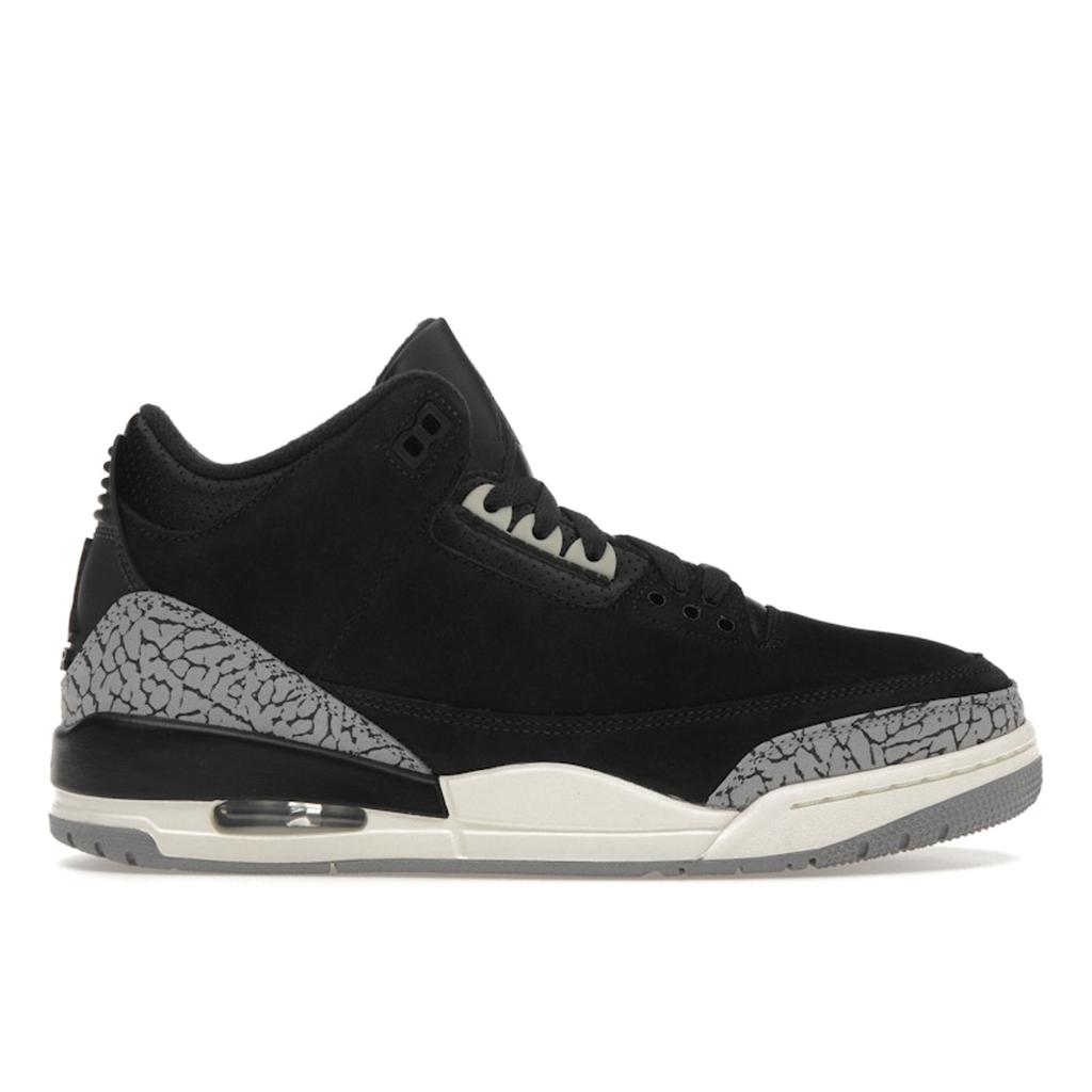 Air Jordan 3 Retro Off Noir Women Sneakers Black Coconut-Milk Cement-Grey CK9246-001