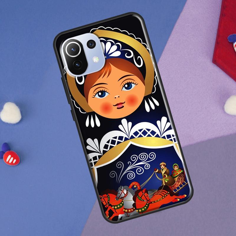 Russian Nesting Doll Cover For Xiaomi 14 Ultra 13 11T 12T 13T 14T Pro POCO X6 X7 Pro X3 X5 F3 F5 F6 M6 Pro Case