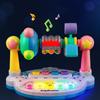 Rotating Bell Baby Music Piano Toy Interactive Early Educational Music Toy  Children