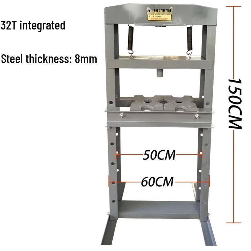 Junlun 32-Ton Heavy-Duty Manual Hydraulic Press CN plug (adapter included)