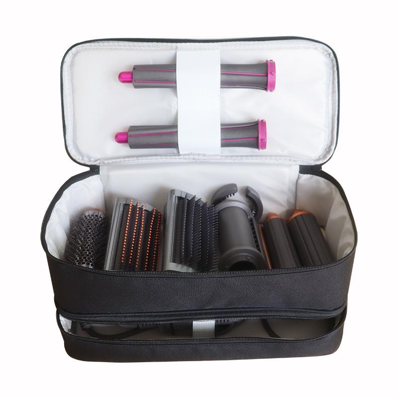 Dyson/Shark Hair Dryer & Curling Iron Double-Layer Storage Bag