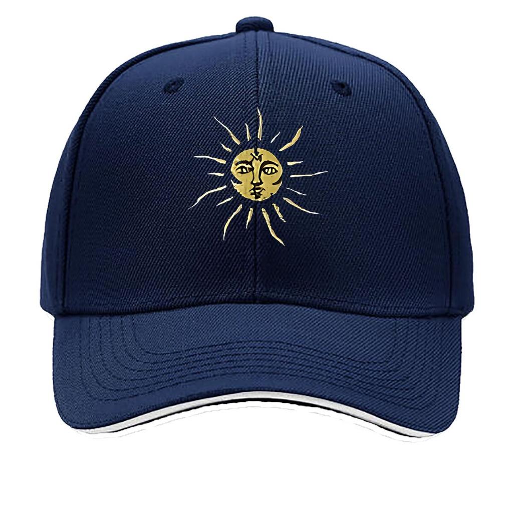 Artistic Metal Sun Wall Decor Hip Hop Hat Fashion Outdoor Sports Sandwich Baseball Cap