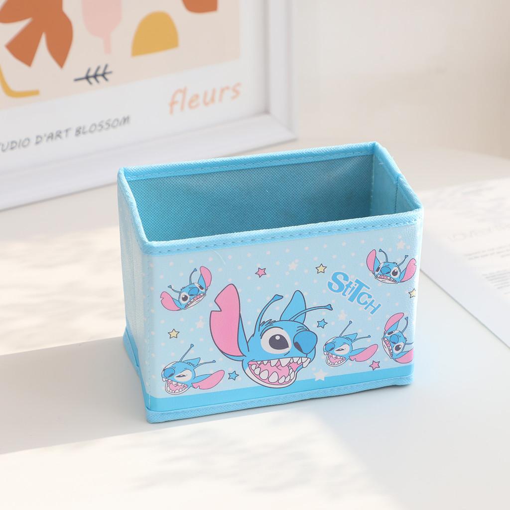 Hello Kitty Kuromi Cinnamoroll My Melody Pattern Foldable Desktop Storage Box For Makeup And Office Supplies