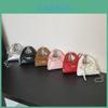 Mini Pu Girl Chain Crossbody Bag With Butterfly Bow And Breathable Lightweight Design For Daily Use