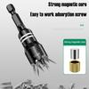 Electric Wrench Magnetic Hex Socket Bit 6-14mm Chromium Vanadium Steel Screwdriver Adapter For Drill Power Tools DIY Repair Use
