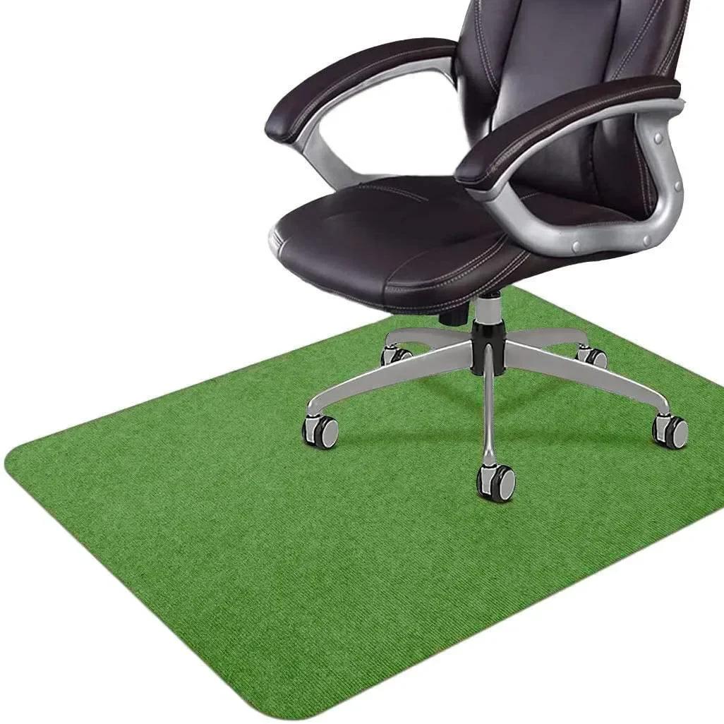 

140x160cm Office Rolling Chair Mat Computer Gaming Chair Mat Bedroom Living Room Area Rug Office Swivel Anti-Slip Chair Carpet 140x160cm зелений