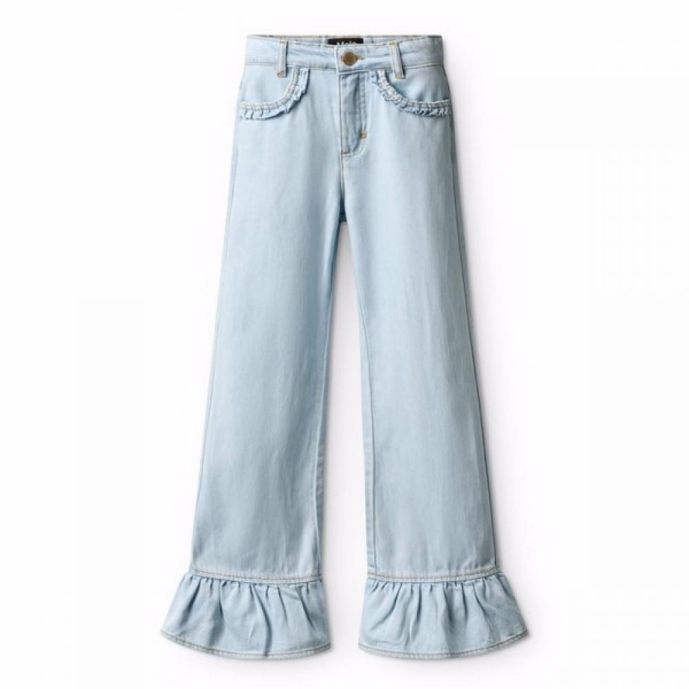 

Molo [26ss] 9 12 Years Denim Pants Amada Drapey Washing Akis9pt031 (152/11-12 years old)