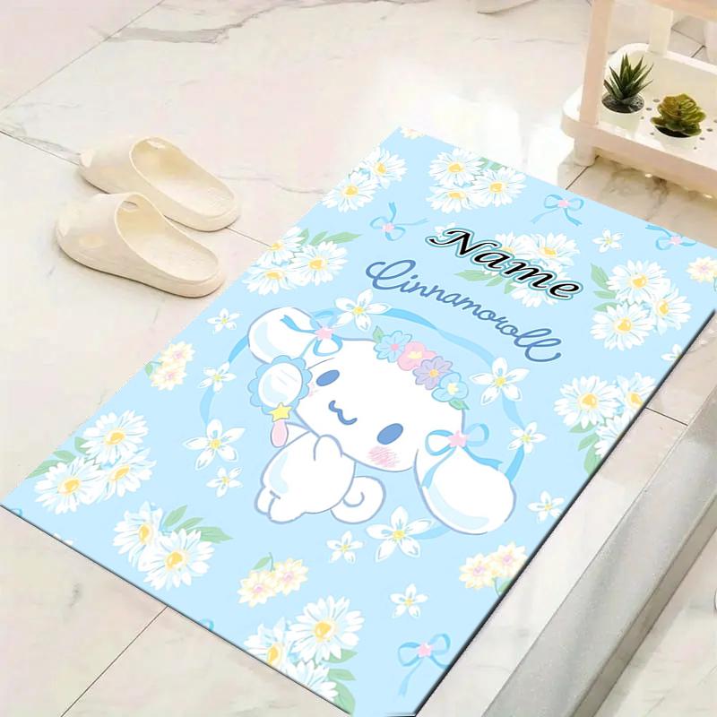 Custom 1Pc Pochacco'S Sweet Frame Rug Office Carpet Indoor Outdoor Entrance Doormat Nonslip Soft And Comfortable Living Room D2915314