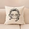 GGokurakugai TTao Pillow Case for Sofa Living Room Home office Decor Protective Cover