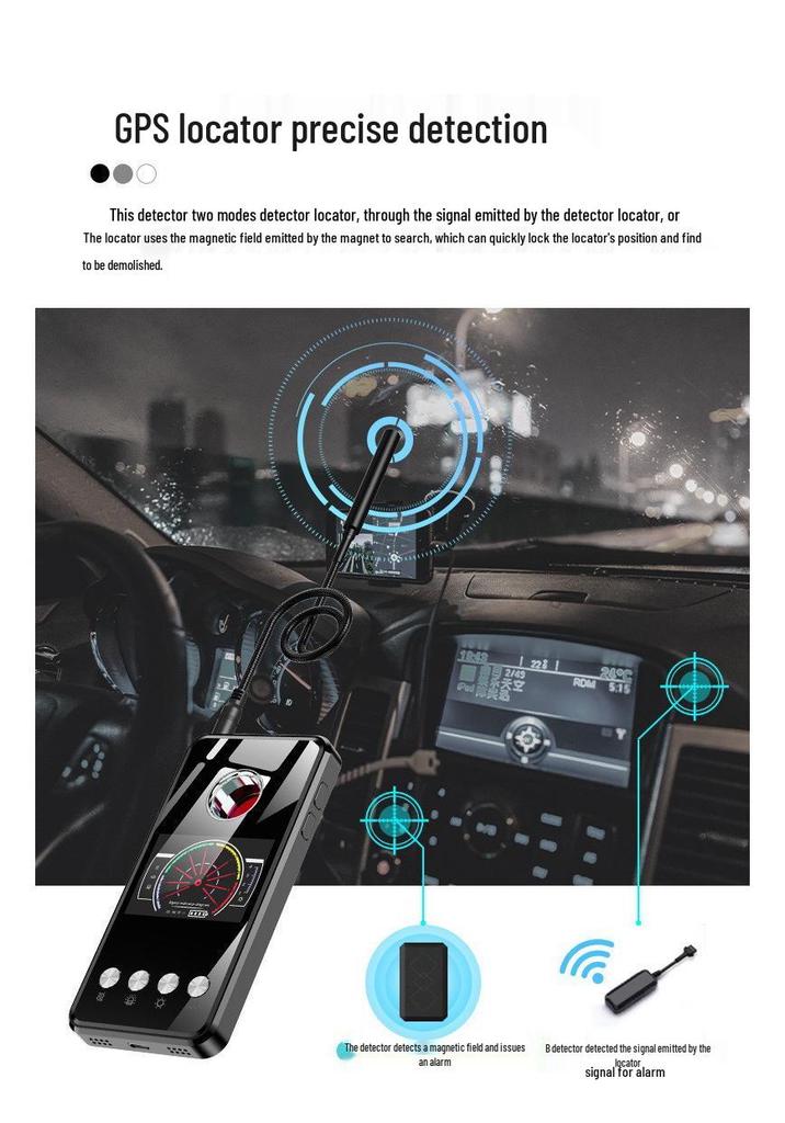 Hotel Anti-Späh GPS-, Kamera- und Signal-Detektor: Anti-Tracking & Anti-Abhören