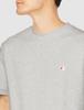 Champion Short Sleeve Crew Neck Oxford Size Made with Cotton USA Fleece and Men's Sweatshirt, Basic, Gray, XS, C3-X013, One-Point Logo.