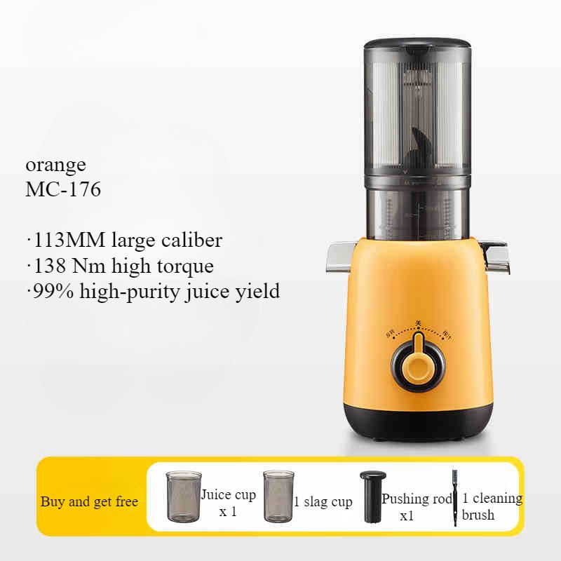 220В Шнековая соковыжималка большого диаметра  Разделение жмыха  Бытовая низкоскоростная соковыжималка  Шнековая соковыжималка для фруктов и овощей  Коммерческая 220 V