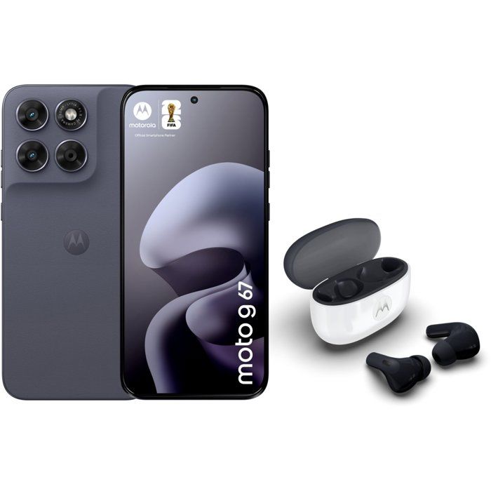 Motorola Gris Pack Smartphone G67 256 Go Artic Seal + Moto Buds 2 - Image 3