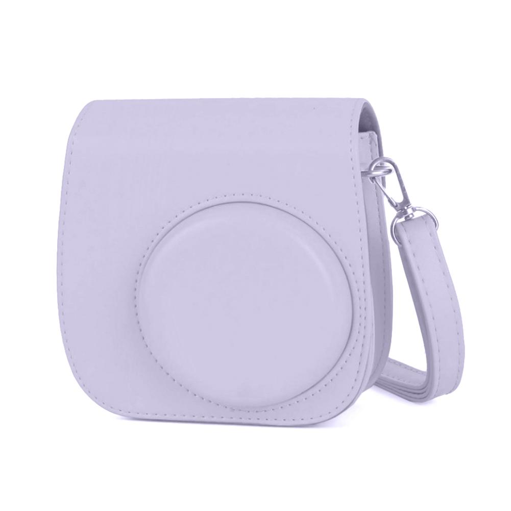 Schutzhülle aus PU-Leder mit verstellbarem Schultergurt für Instax Mini 11-Zubehör.