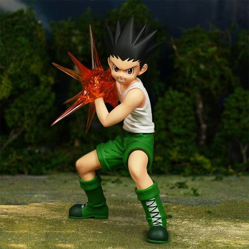 

Anime Figure Hunter x Hunter Killua Zoldyck Action Figure Kurapika Figurine Collectible Decoration Model Doll Toys Gift