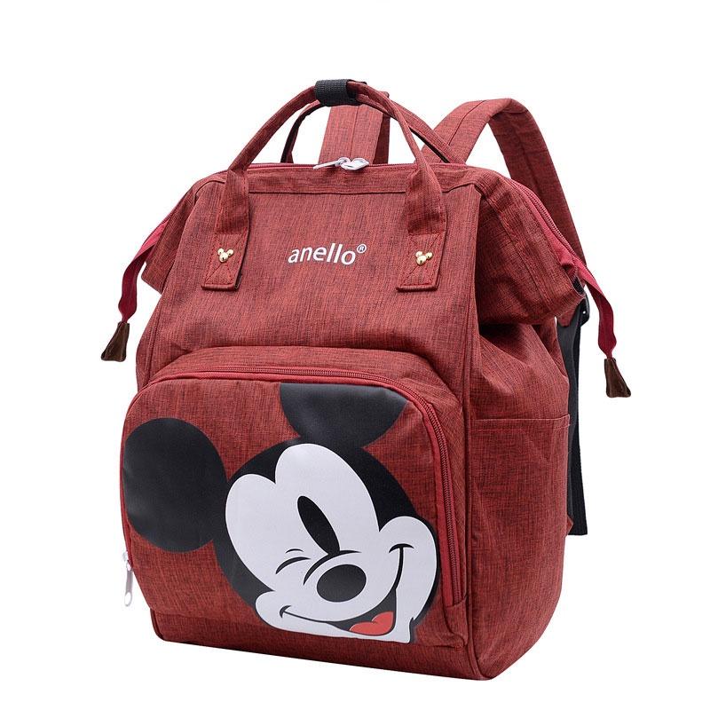 Multifunktionale Mickey Mama-Tasche für stilvolle Mütter mit Oxford-Gewebe und Cartoon-Mustern 30l Fassungsvermögen