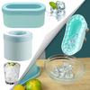 Silicone Ice Cube Mold Round Ice Bucket Summer Homemade DIY Refrigerator Freeze Ice Maker Creative Ice Cube Mold Barware Tools