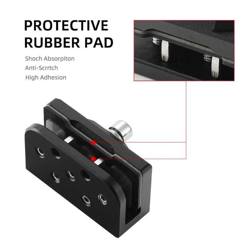 Versatile Metal Hood Mounting Brackets Metal Mount Pair Adjustable Work Light Holders Upgrades for LED Work Lights