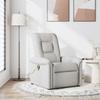 Massage Chair Cloud Grey Fabric