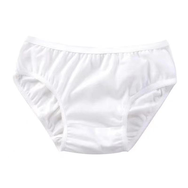 

Одноразовые женские трусики, не требующие стирки – Дезинфицированные при высокой температуре, Портативные, Идеальны для послеродового и менструального использования (5-15 штук) L, Under 45 kg