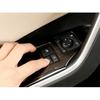 Switch Panel Black Window Lift Cover Trim For - Toyota RAV4 Steel 4PCS