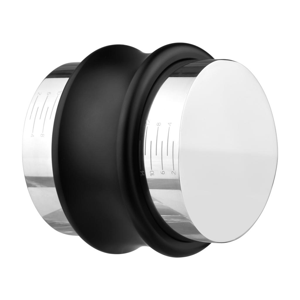Distributore di caffè e pressino 2 in 1 da 58 mm, livellatore per caffè a doppia testa in acciaio inossidabile con regolabile