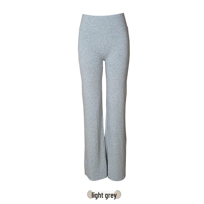 

Cotton High-Waisted Tummy Control Flowy Yoga Pants with Slimming Butt Lift and Micro Flare Bottoms Extra Large