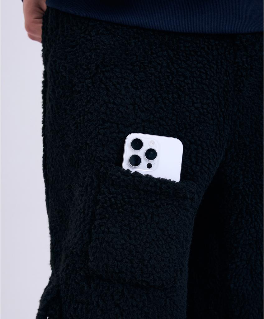 MISTER CHILD Daily 5-Pocket Fleece Pants Black