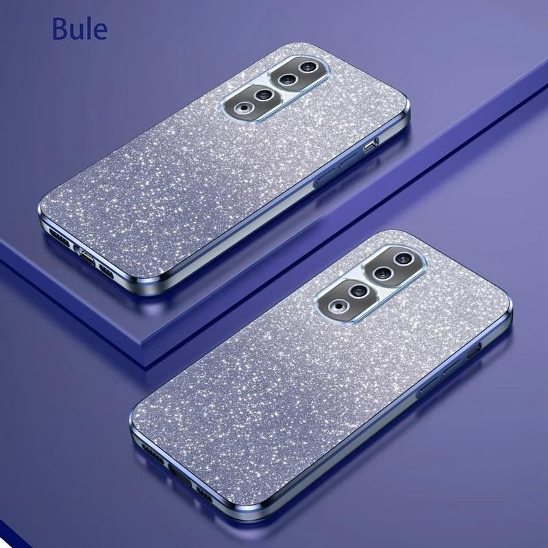 Πολυτελής θήκη Glitter Gradient για Huawei Honor 100 90 80 Pro 70 60 SE 50 9X X50 X50i X40 X30 X20 X9A Πίσω κάλυμμα σιλικόνης