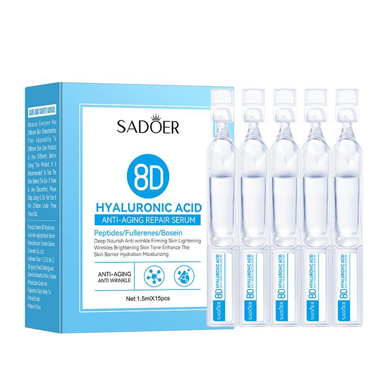 Hyaluronic Acid Face Serum Anti Aging Deep Nourish Fullerenes Collagen Wrinkle Serum Whitening Lifting Skin Care Korean