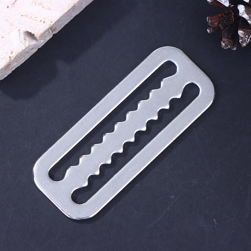 Stainless Steel Scuba Diving Weight Belt Slide Keeper Ring Webbing Harness Belt Retainer Stopper Freediving Accessoires
