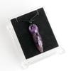 1pc Natural Stone Goddess Totem Necklace Woven Pendant Making DIY Jewelry Accessories