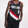 Nike NBA Damian Lillard Icon Edition Swingman Trikot - Portland Trail Blazers Herren Trikot Schwarz 864505-010