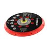 6 Inch 150mm Backing Pad with 17 Holes for Orbital Sanders Supporting High Speed Grinding and Sanding with Threaded Attachment