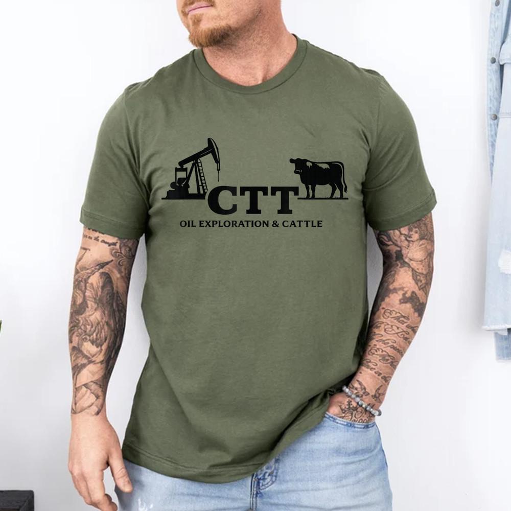 CTT Oil Exploration and Cattle TShirt Unisex T-Shirt XXXL