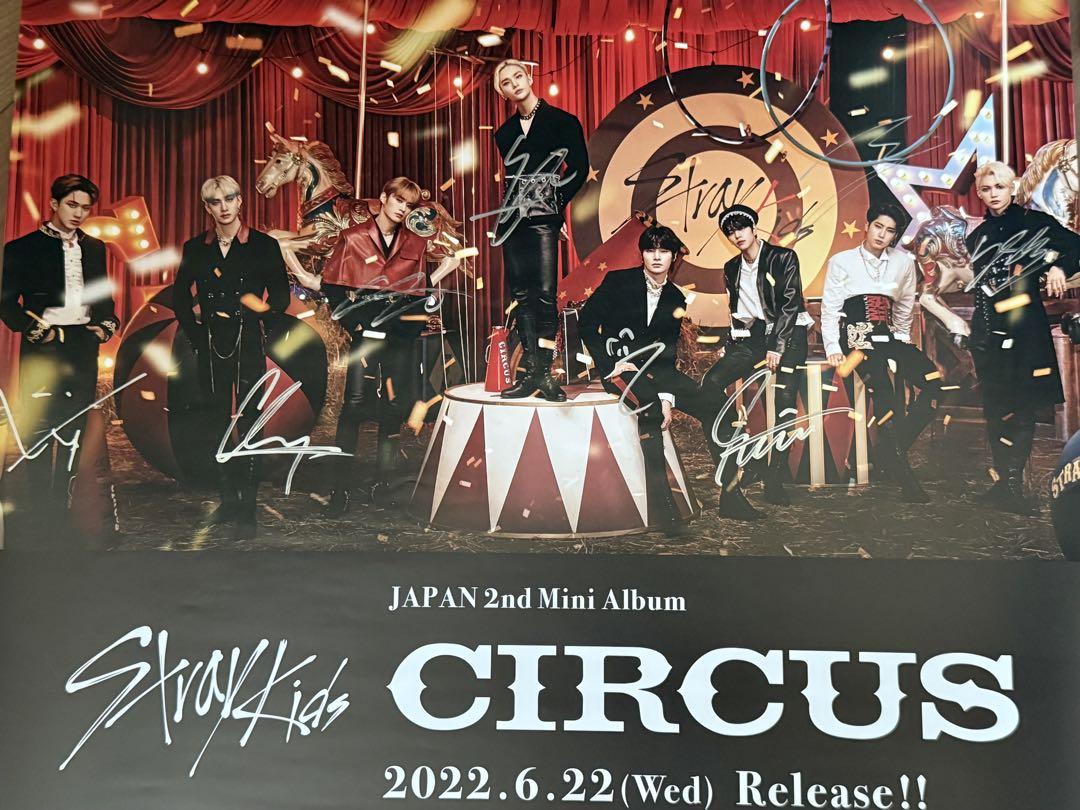 

[USED] Straykids CIRCUS autographed poster