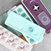 Silicone Ice Cube Mold for Freezing Ice Cubes with a Lid
