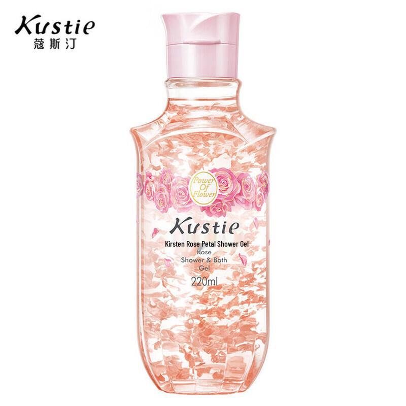 Kustie Rose Petal Shower Gel