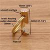 High-quality Keychain Pure Brass Pendant Creative Beer Bottle Driver