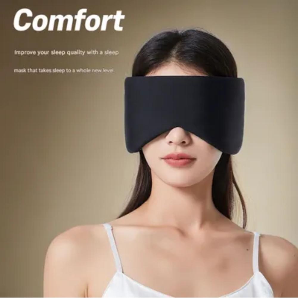 Spací maska na oči s plným krytím 2 ks