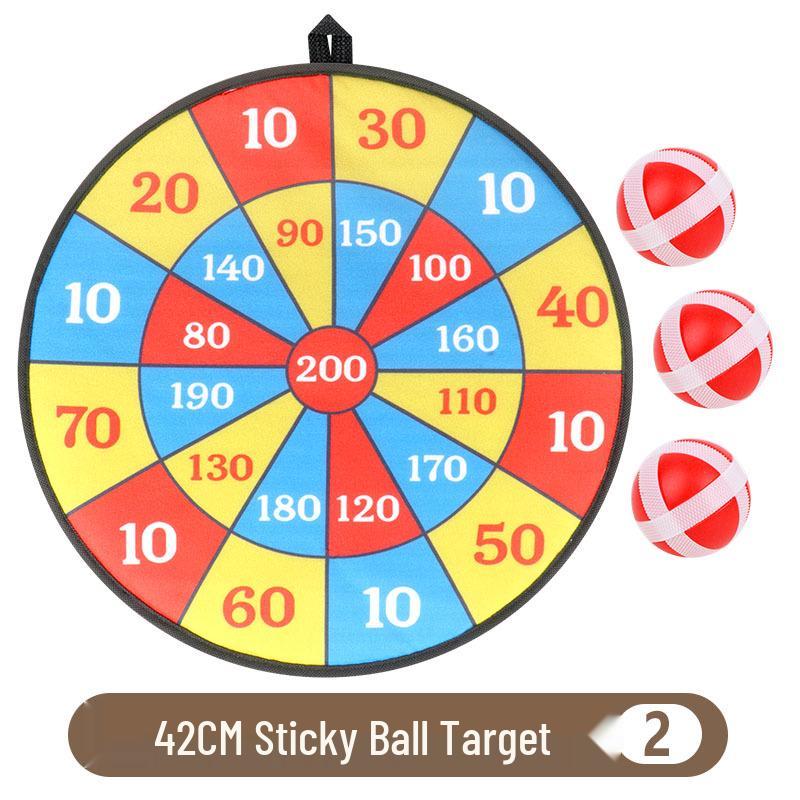 Children's Outdoor Sticky Ball Dartboard Game Set
