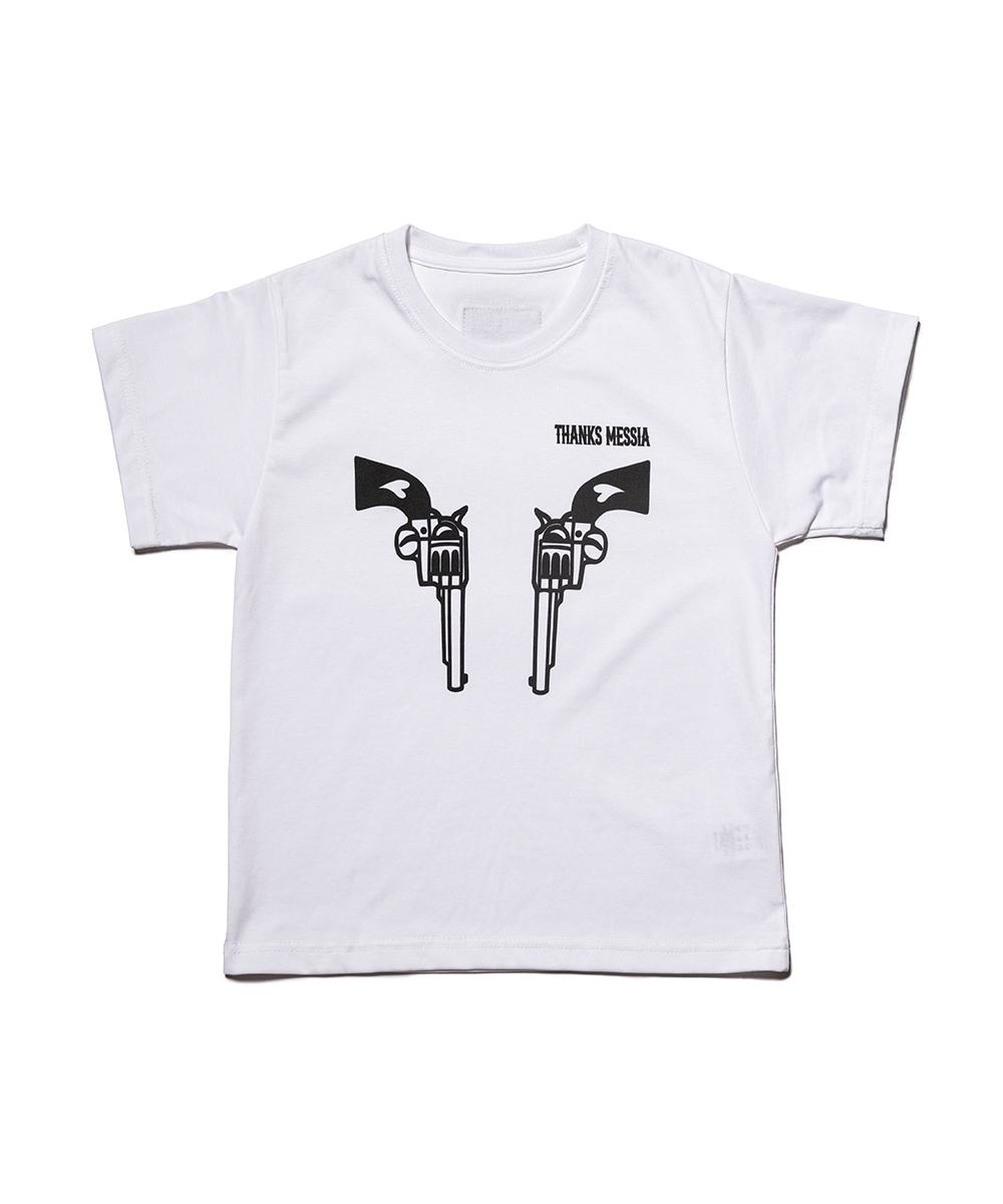 Thanks Messiah Archive Revolver Crop Tshirt-White White/Free