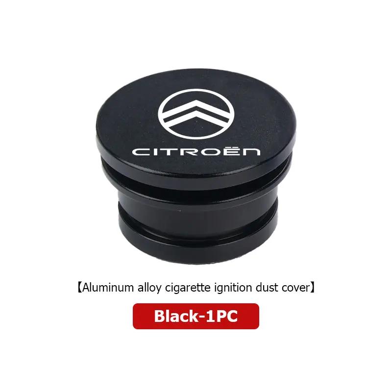 ARM3 Car Metal Cigarette Lighter Button Cap Dustproof Cover Socket For Citroen Jumper Celysee Cactus Picasso Aircross Saxo Grand