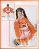 Costume Set Cosplay Yukata Japanese Style Mini Skirt Kimono Japanese Clothes One Piece Lolita Long Sleeve Gothic Lolita Cosplay Mori Girl Lolita Large